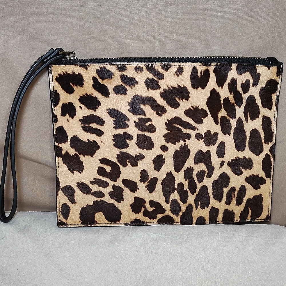 Lucky Brand Leopard Print Clutch